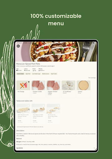 Green Chef: Healthy Meal Kits screenshot 16