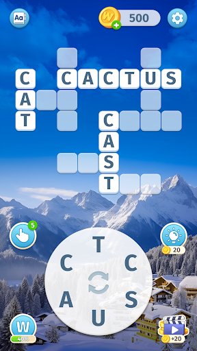 Sky Words: Relax Puzzle Games screenshot 3
