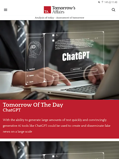 Tomorrow's Affairs screenshot 2