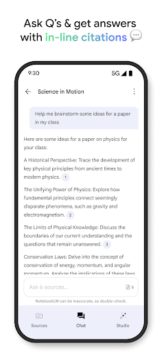 Google NotebookLM screenshot 5
