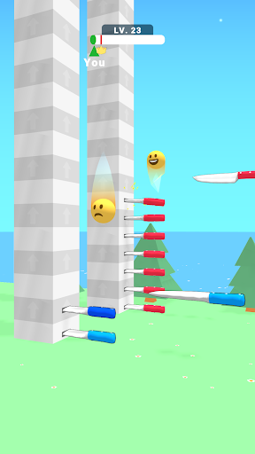Ball Up: Knife Racing screenshot 5