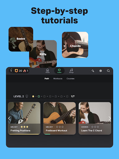 Yousician: Learn & Play Guitar screenshot 10