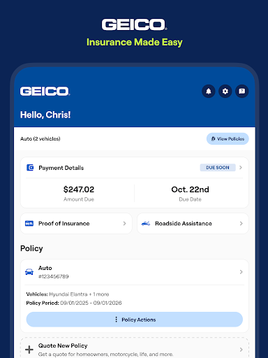 GEICO Mobile - Car Insurance screenshot 9