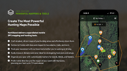 HuntStand: GPS Maps & Tools screenshot 1