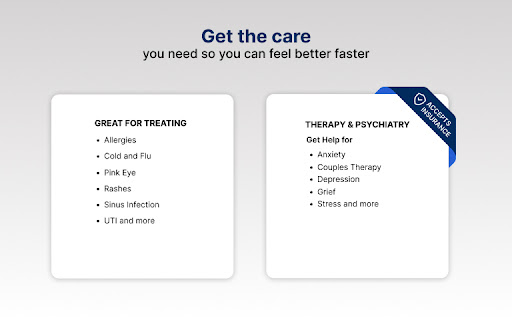 LiveHealth Online Mobile screenshot 1