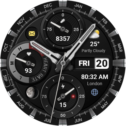 WFP 339 Ultra watch face screenshot 4