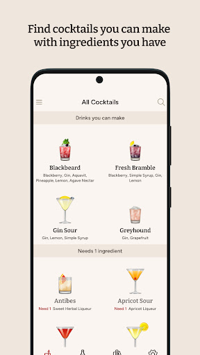 Cocktail Party: Drink Recipes screenshot 1