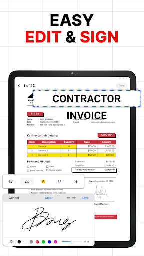 PDF Reader - PDF Converter screenshot 13