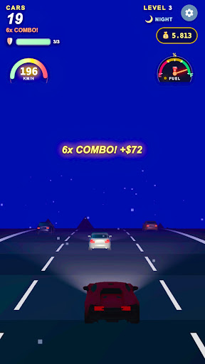 Retro Road Racer - Car Racing screenshot 2