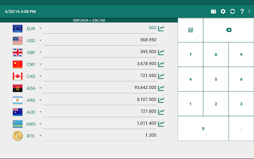 Currency Converter Plus screenshot 5