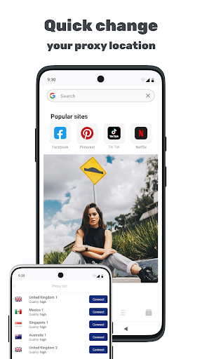 Proxy Browser screenshot 2