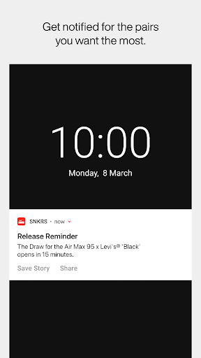 Nike SNKRS: Shoes & Streetwear screenshot 1