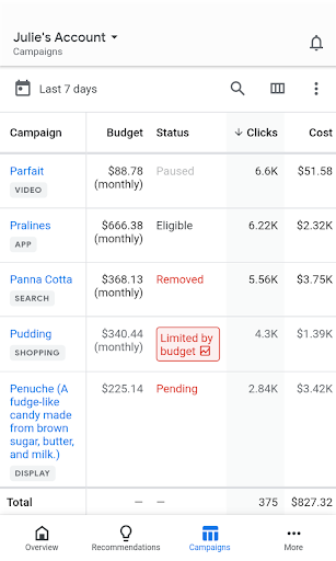 Google Ads screenshot 4