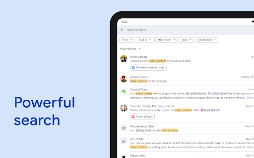 Google Chat screenshot 14