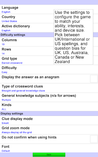 Crossword Unlimited screenshot 20