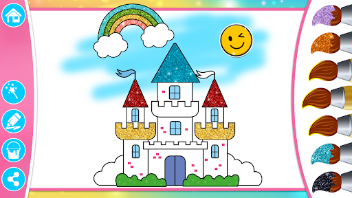 Princess Coloring Book & Games screenshot 21