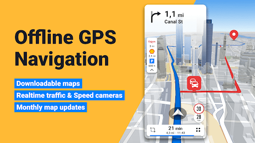 Sygic GPS Navigation & Maps screenshot 1