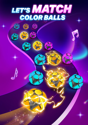Dancing Road Color Balls Match screenshot 13