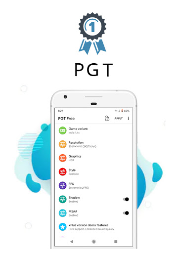 PGT: GFX, Launcher & Optimizer screenshot 2