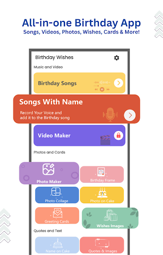 Birthday video maker screenshot 6