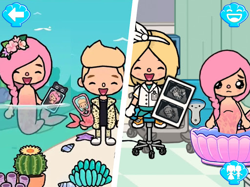 Mermaid Games: Princess Salon screenshot 2
