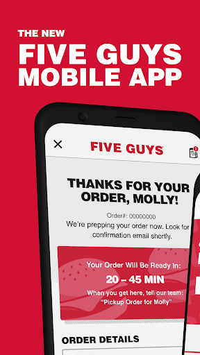Five Guys Burgers & Fries screenshot 2