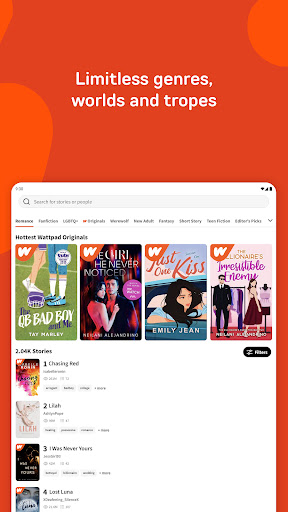 Wattpad - Read & Write Stories screenshot 10