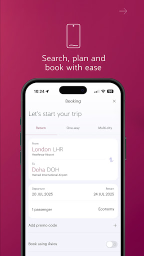 Qatar Airways screenshot 4