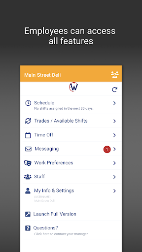WhenToWork Employee Scheduling screenshot 3