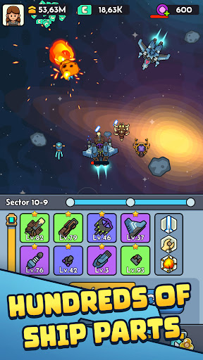 Idle Space: Ship Crafting RPG screenshot 17