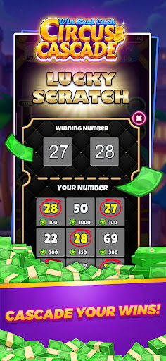 Circus Cascade: win real cash screenshot 1