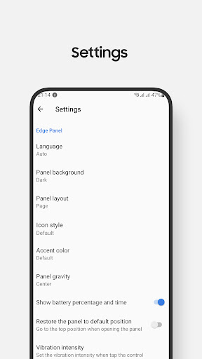 Quick Settings screenshot 1