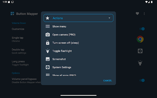 Button Mapper: Remap your keys screenshot 8