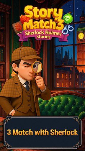 Sherlock Holmes Mystery Match3 screenshot 3