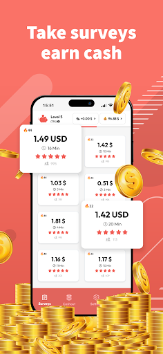 HeyPiggy - Paid Surveys screenshot 1