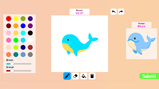 Coloring games: speed drawing screenshot 17