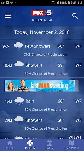 FOX 5 Storm Team Weather Radar screenshot 2