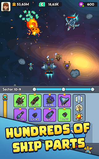 Idle Space: Ship Crafting RPG screenshot 13