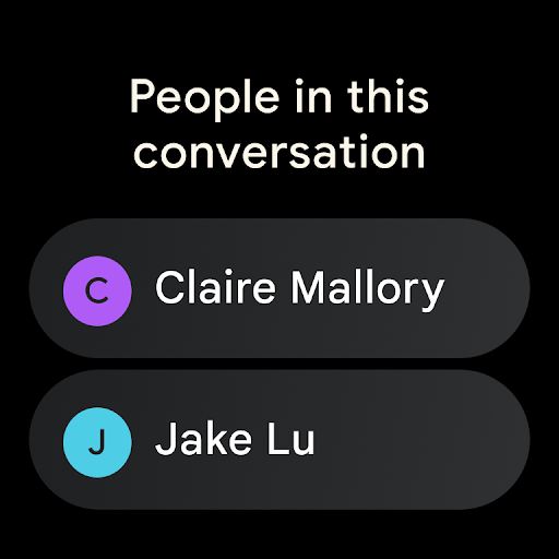 Google Messages screenshot 1
