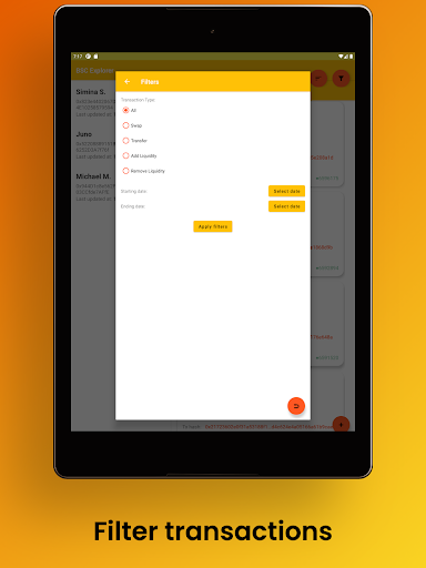 Binance Smart Chain Explorer screenshot 1