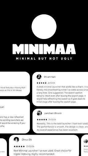 MINIMAA: Minimalist Launcher screenshot 4