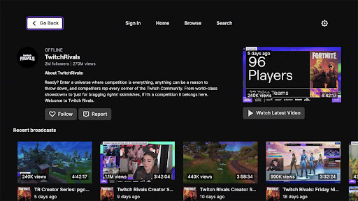 Twitch: Live Streaming screenshot 20