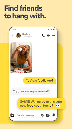Bumble For Friends: Meet IRL screenshot 1