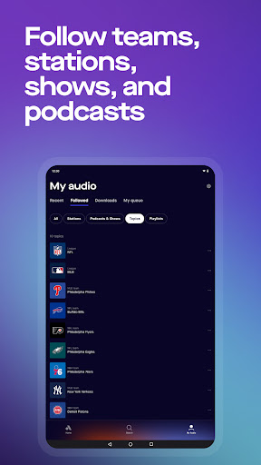 Audacy: Radio & Sports Talk screenshot 6