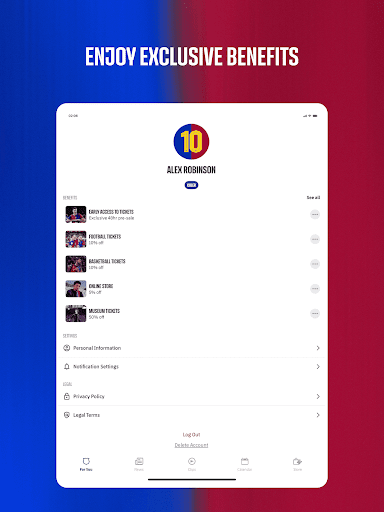 FC Barcelona Official App screenshot 4