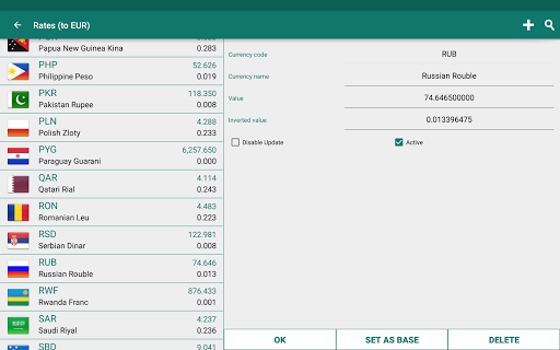 Currency Converter Plus screenshot 7