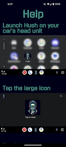 Hush: Android Auto Audio Fix screenshot 1