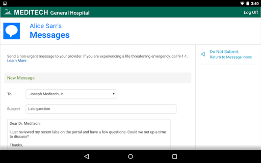 MEDITECH MHealth screenshot 8