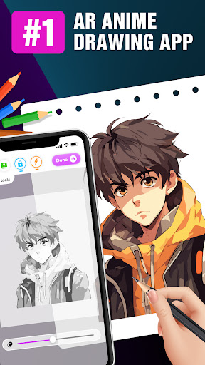 Draw Anime - AR Tracing App screenshot 1