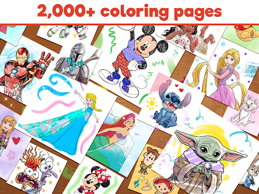 Disney Coloring World screenshot 10